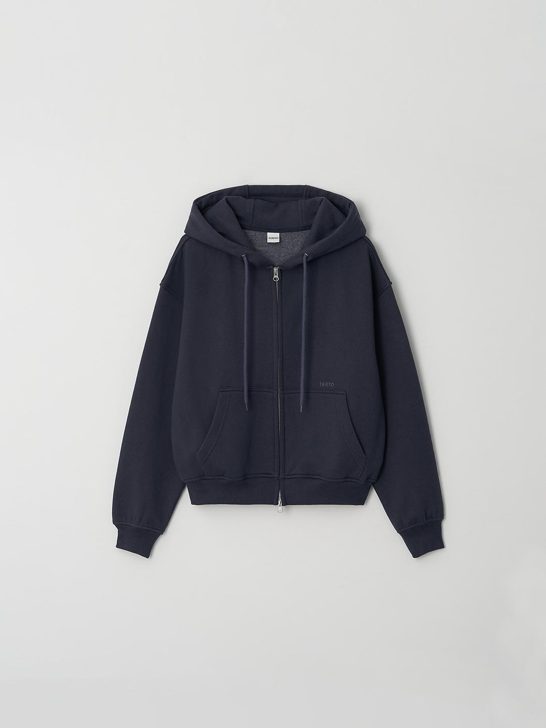 [2nd_12/31 예약배송] Pico hood zip-up_washed navy
