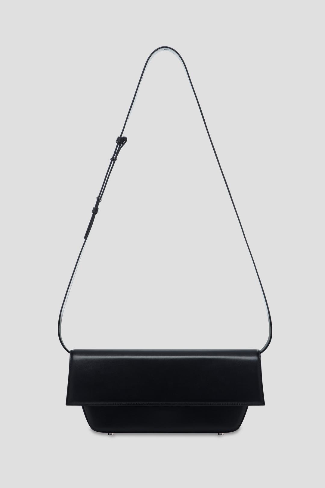 PALACE LEATHER CORSS BAG - BLACK