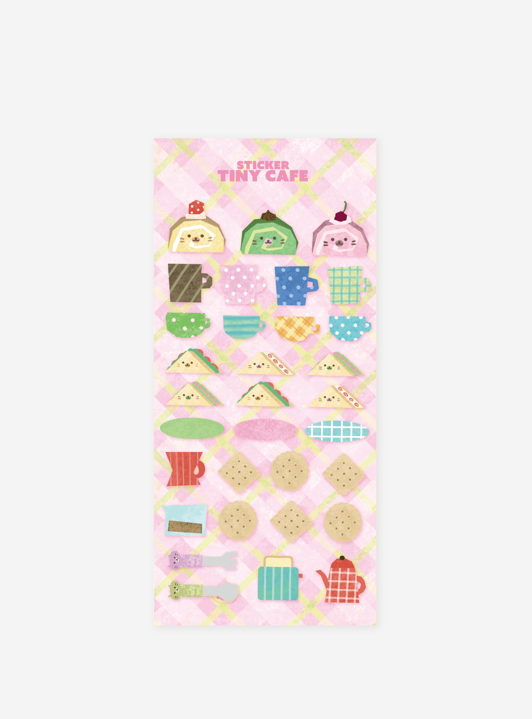 3D STICKER - TINY CAFE