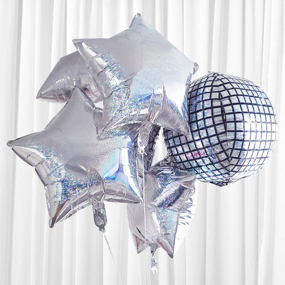 홀로그램 미러볼 풍선 별풍선 은박 파티 용품