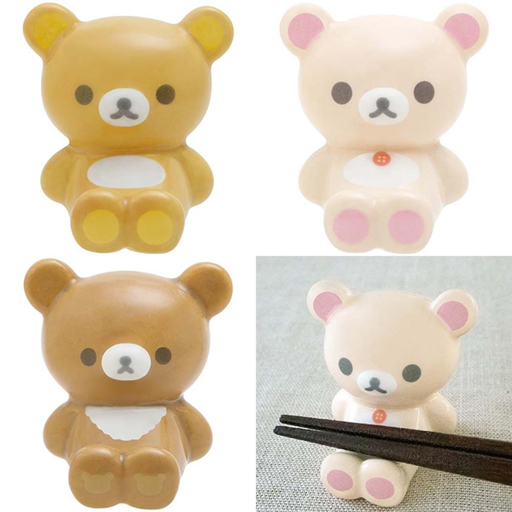 리락쿠마 수저 받침 숟가락 젓가락 커트러리 받침대