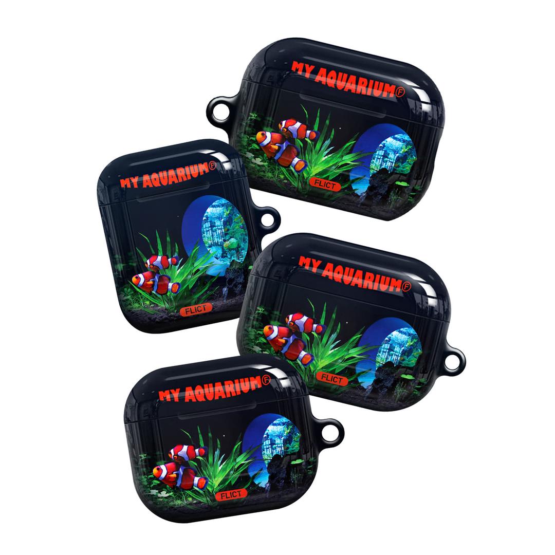 MY AQUARIUM GLOSSY HARD AIRPODS CASE SERIES
