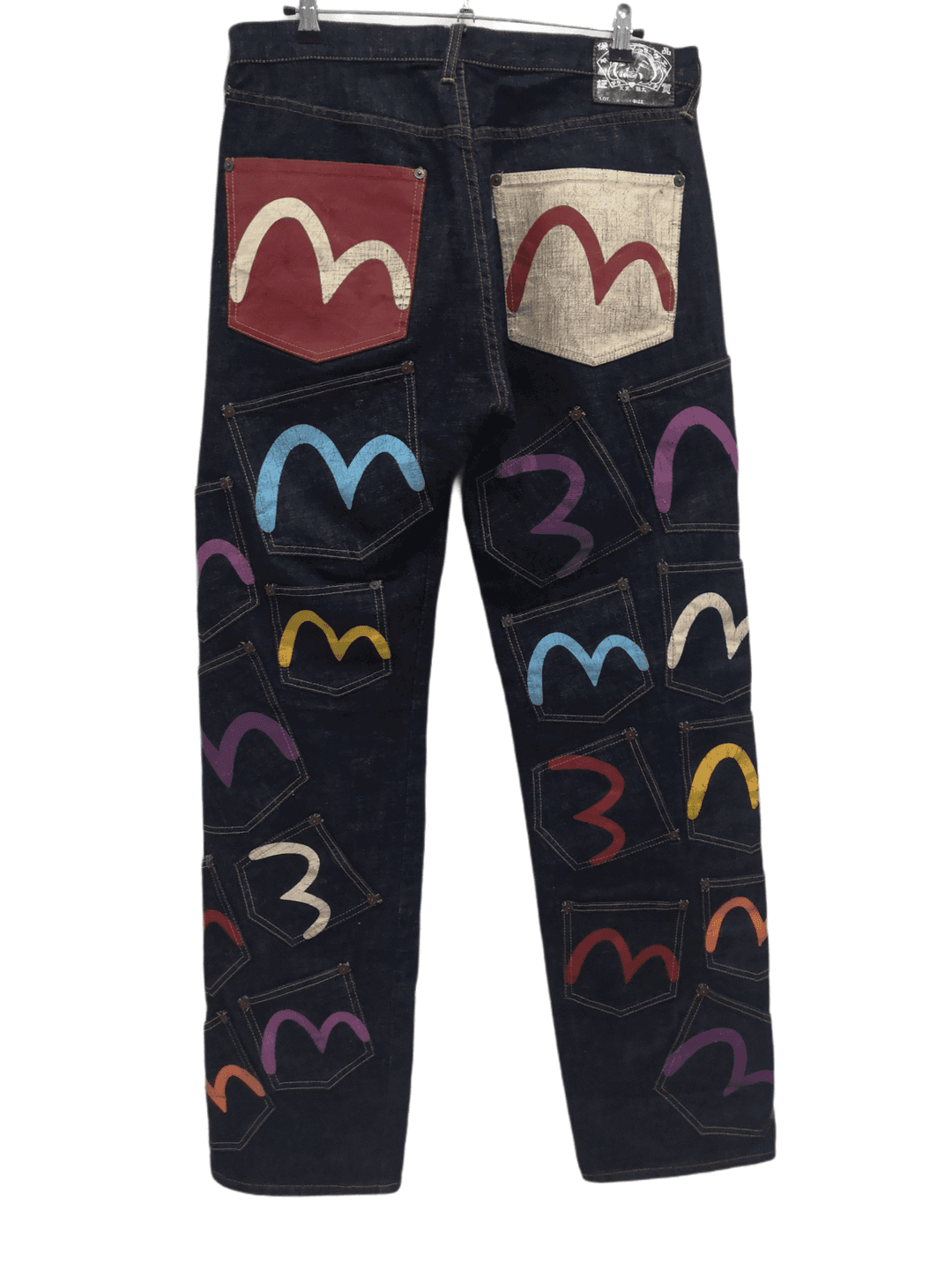 Evisu Selvedge Multi Pocket Denim Travis Scott Inspired