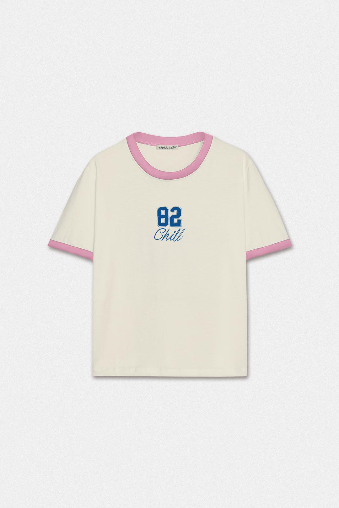 [Preorder27%] 827 Ringer T-Shirt (Linen)