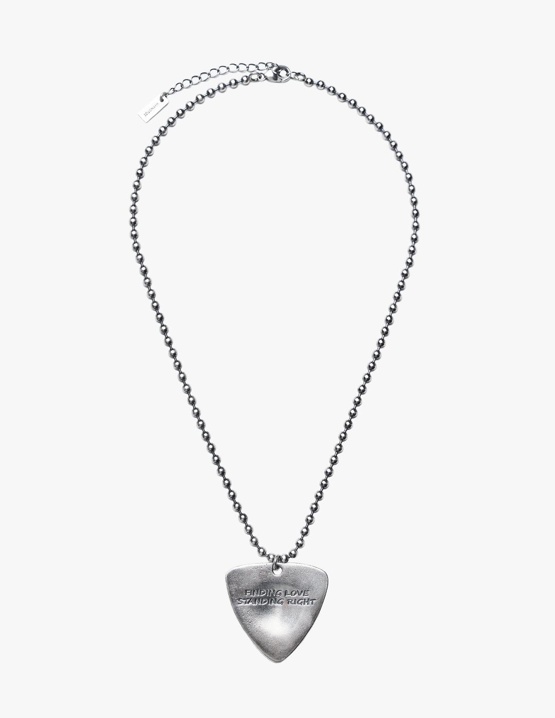 PICK PENDANT BALL CHAIN NECKLACE