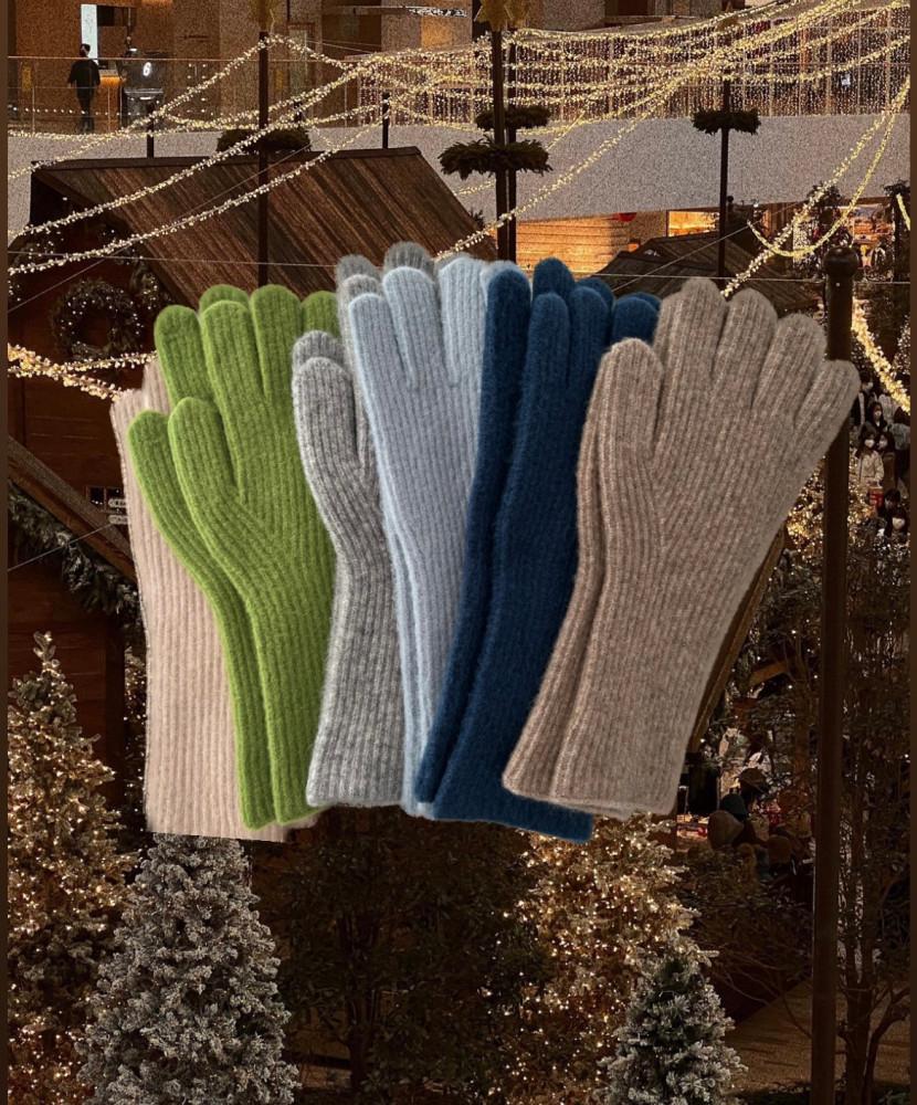 [GIFT PACK] 오픈핑거 울 장갑 (6colors)