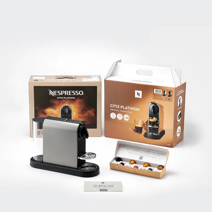 네스프레소 오리지널 시티즈 플래티넘 D140 스타터 팩