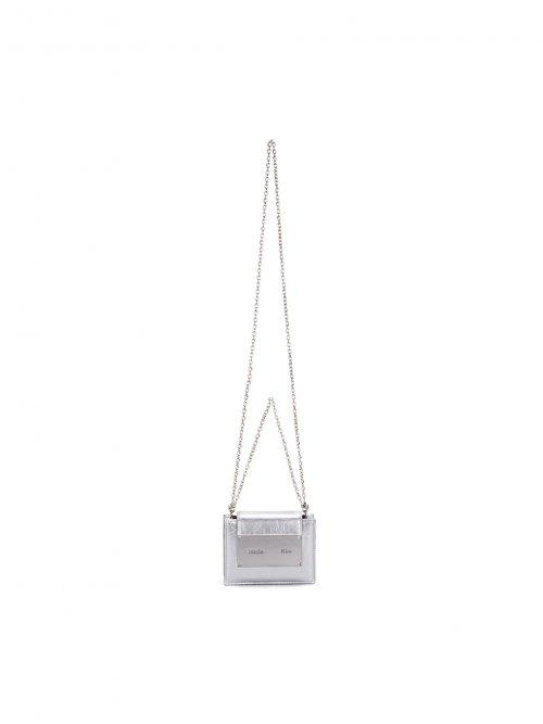 ACCORDION MINI BAG IN SILVER