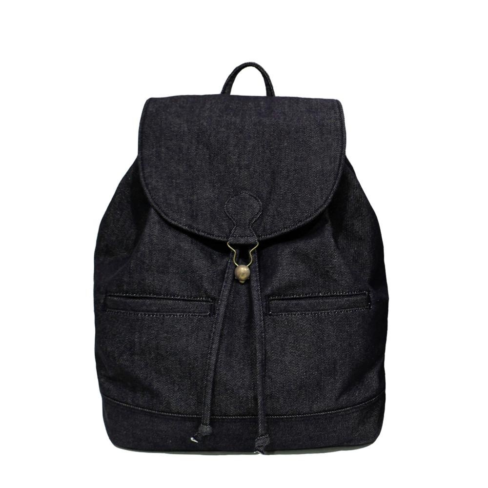 fadó 오버롤백 흑청/진청 - 노트북 백팩 13 14인치 보부상 직장인 대학생 데님 배낭