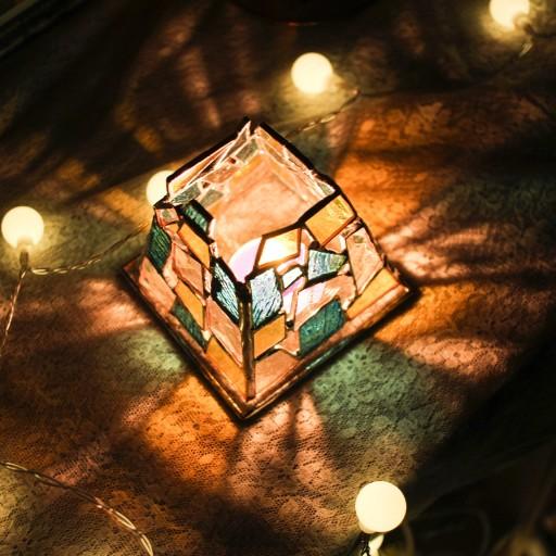 유리감성✨밤바다 캔들 홀더🌙🌊