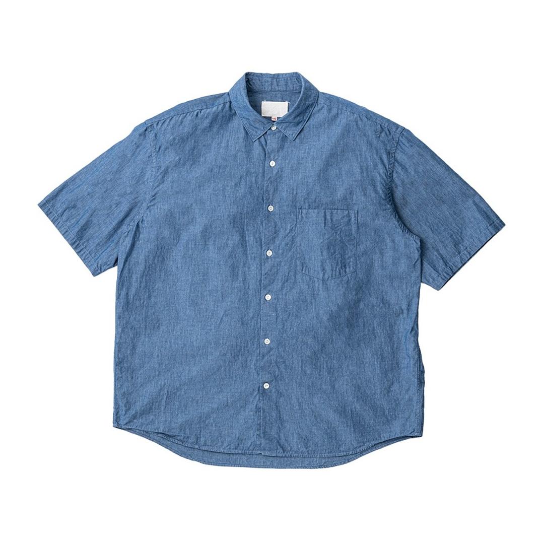 FIT S/S SHIRT (INDIGO)