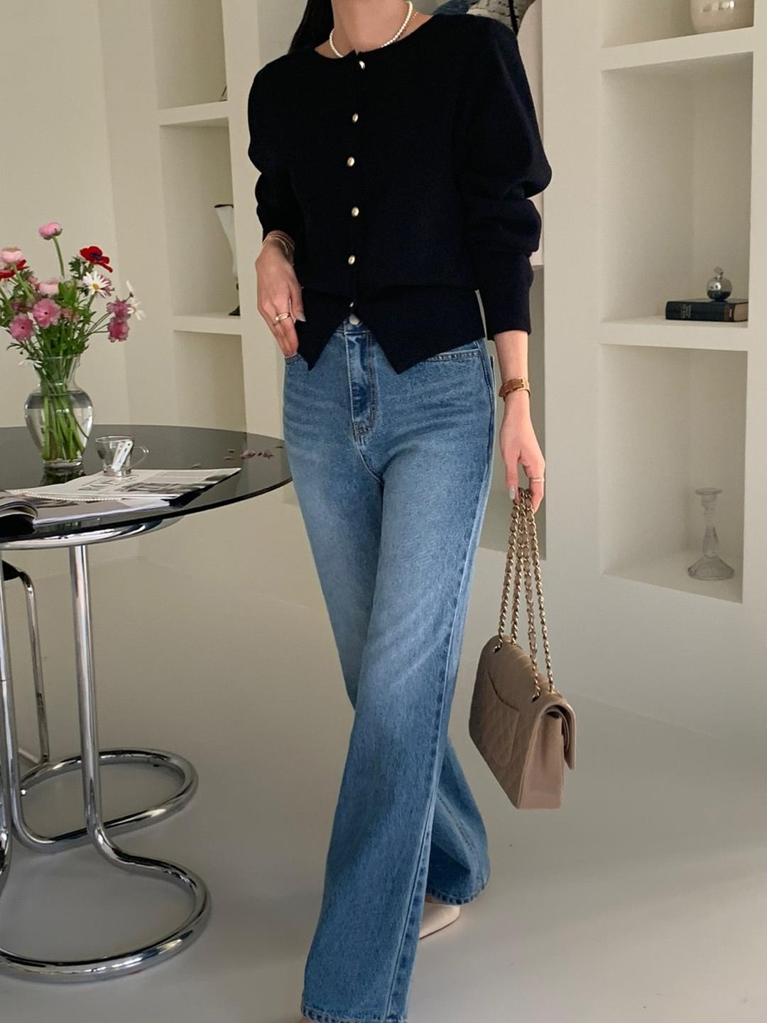 751 롱 부츠컷 데님