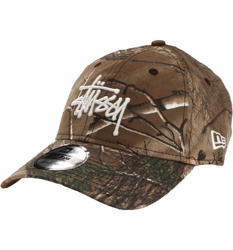 Stussy x New Era 9Twenty Basic Strapback Hat Realtree