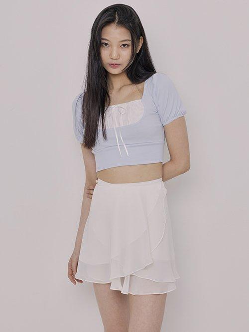 블레어 랩 스커트 (아이보리)