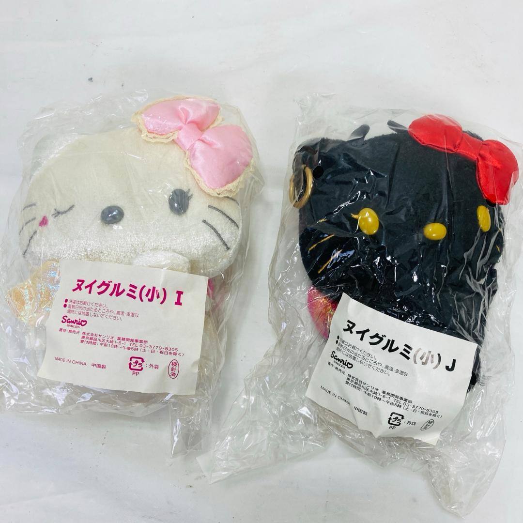 未使用 サンリオ 天使 小悪魔 ハローキティ デビル ぬいぐるみ 2個セット