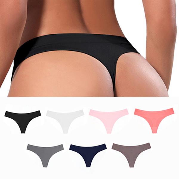 (3장)본디드 무봉제 스포츠 T팬티 스포츠 요가 티팬티 심리스 노라인 빅사이즈_G01