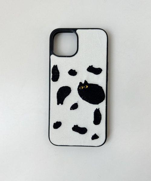 [패브릭 자수 케이스]Milk cow RU