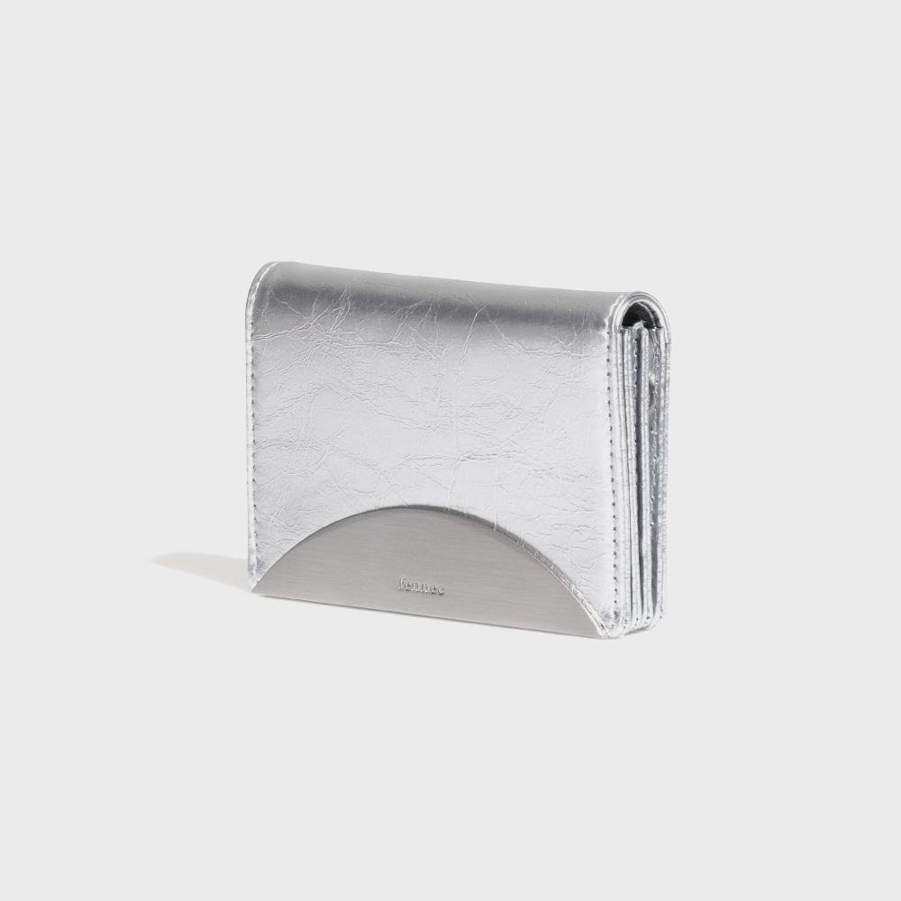 CRINKLE MOONRISE POCKET D - SILVER