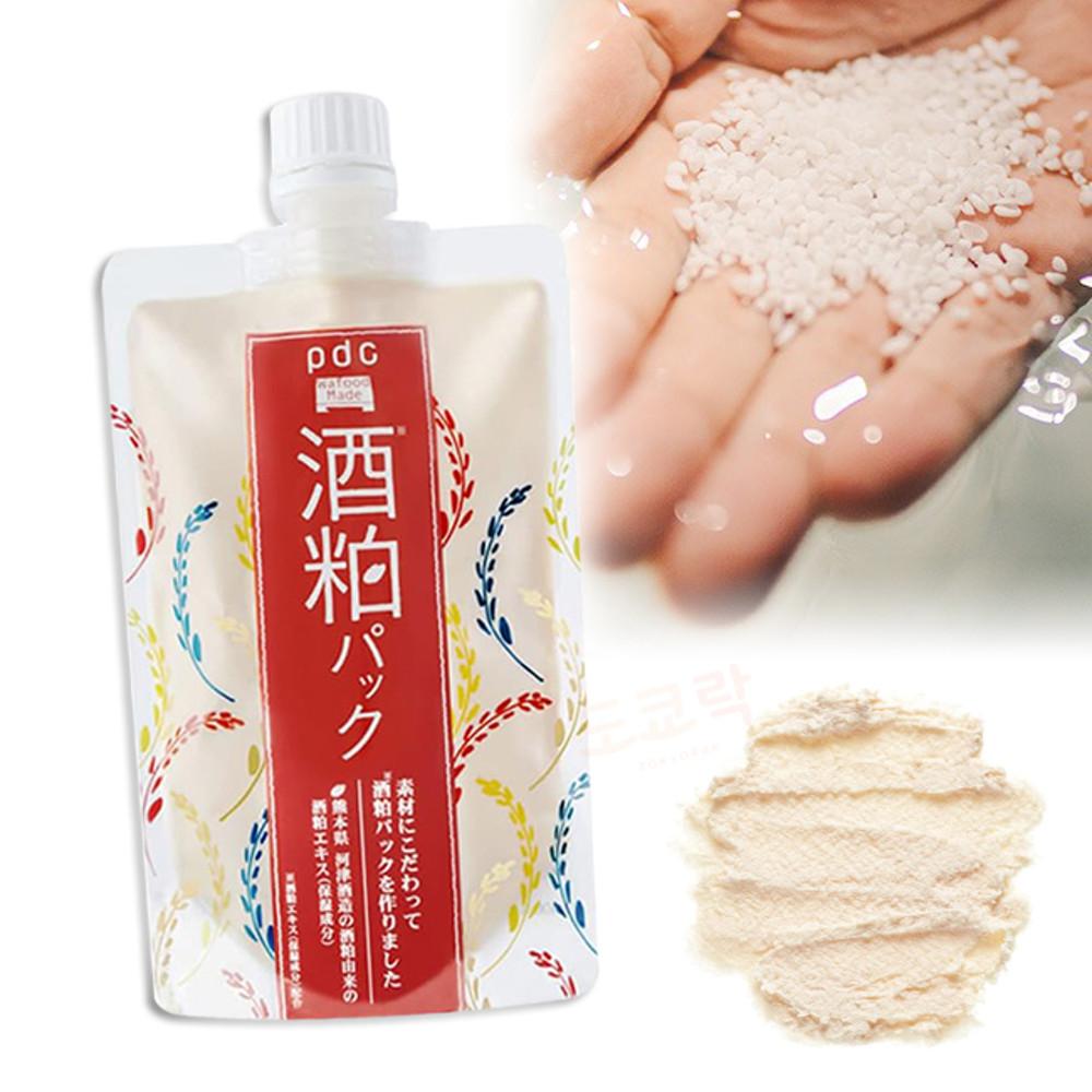 pdc 와푸드메이드 사케카스팩 일본 술지게미팩 170g 씻어내는 타입