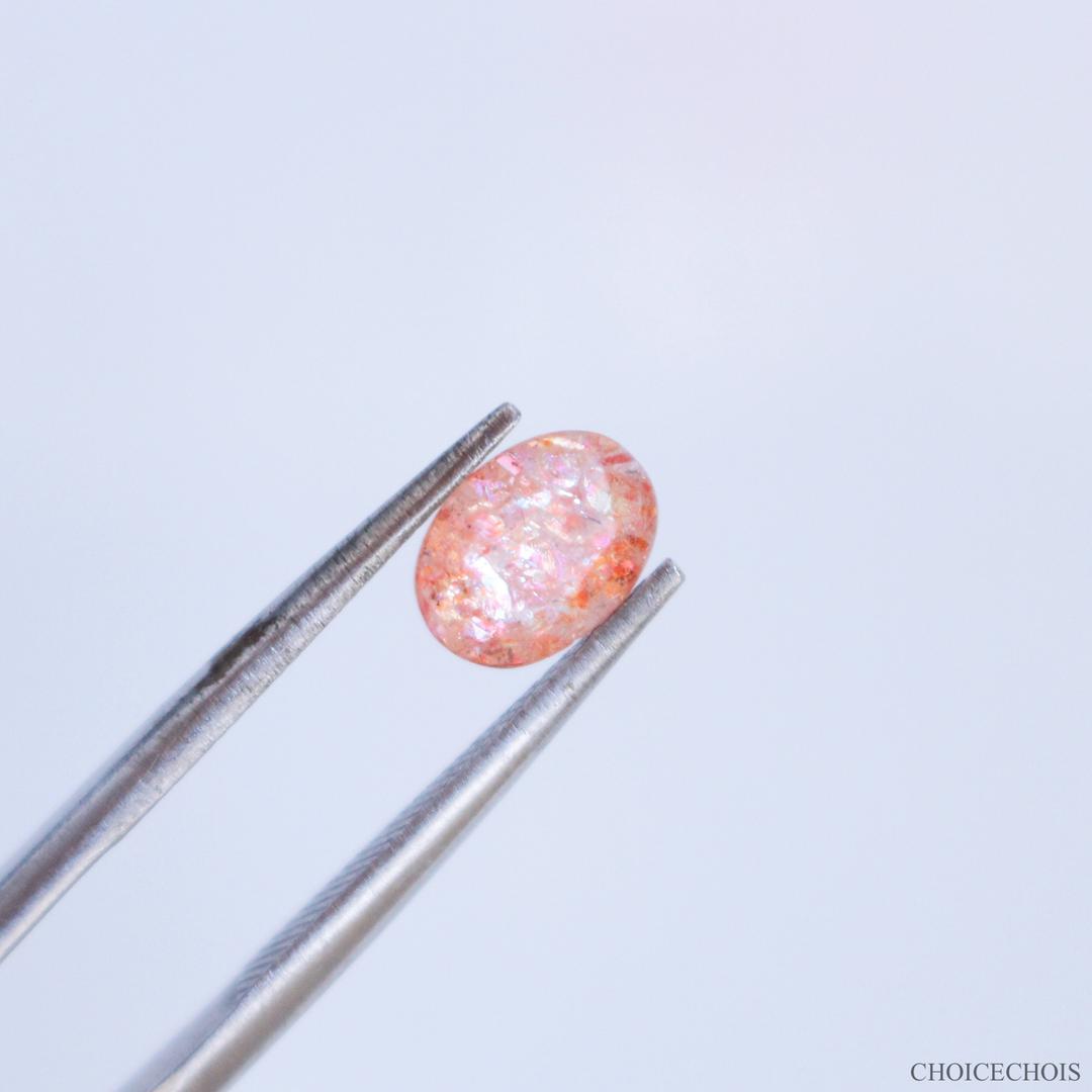 [GEM]SUNSTONE(RAINBOW MULTI FLAKE) OVAL/오벌 선스톤(레인보우멀티플레이크)