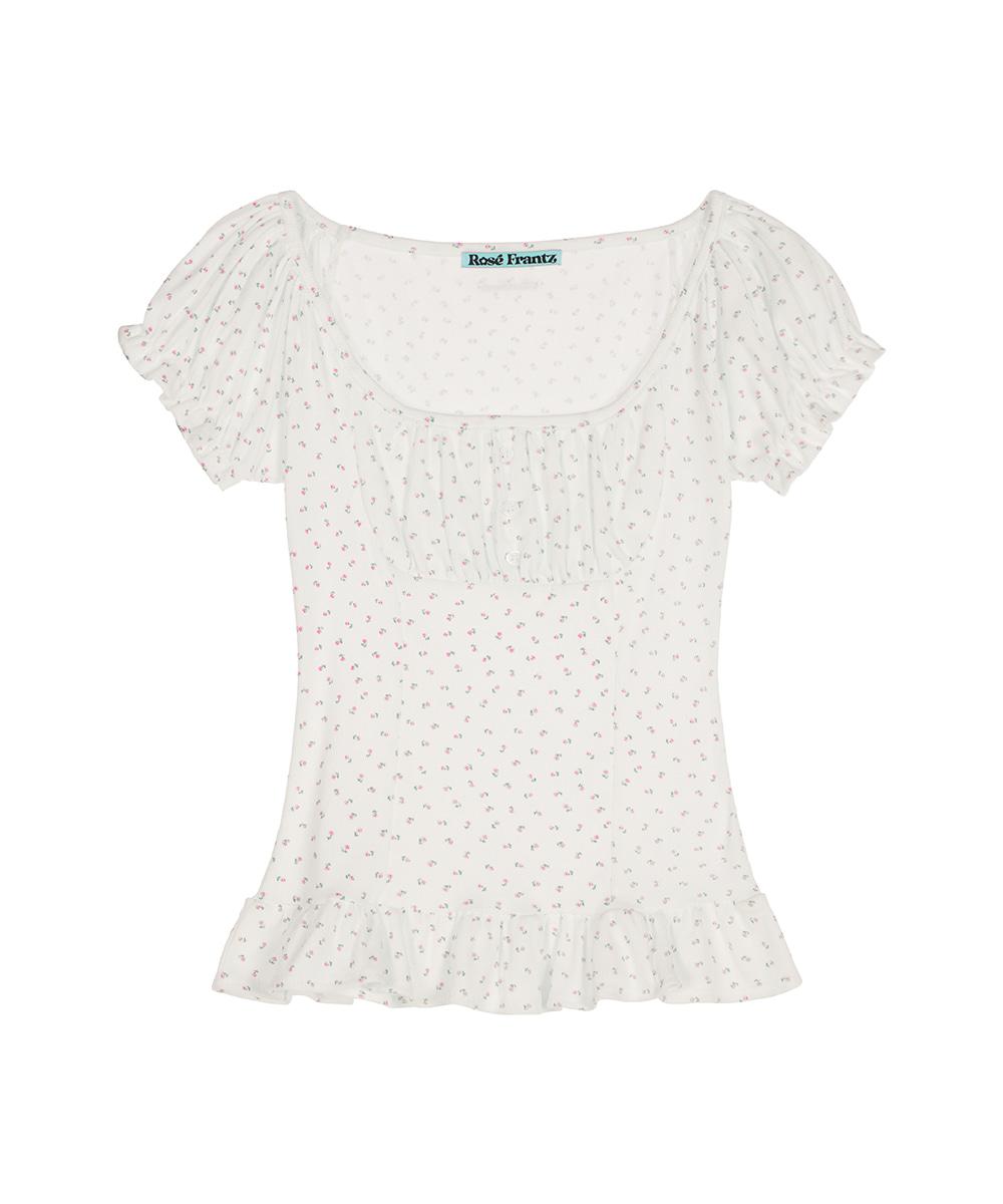 Baby Flower T-shirt [Cream]