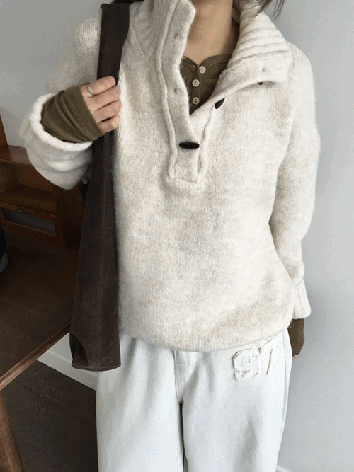 앤티즈 데이 하이넥 니트 (3color)