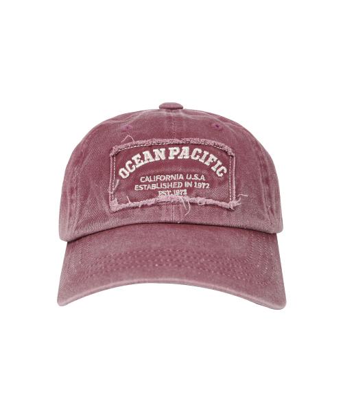 [OP]WASHED SQUARE FRINGE CAP [3COLOR]