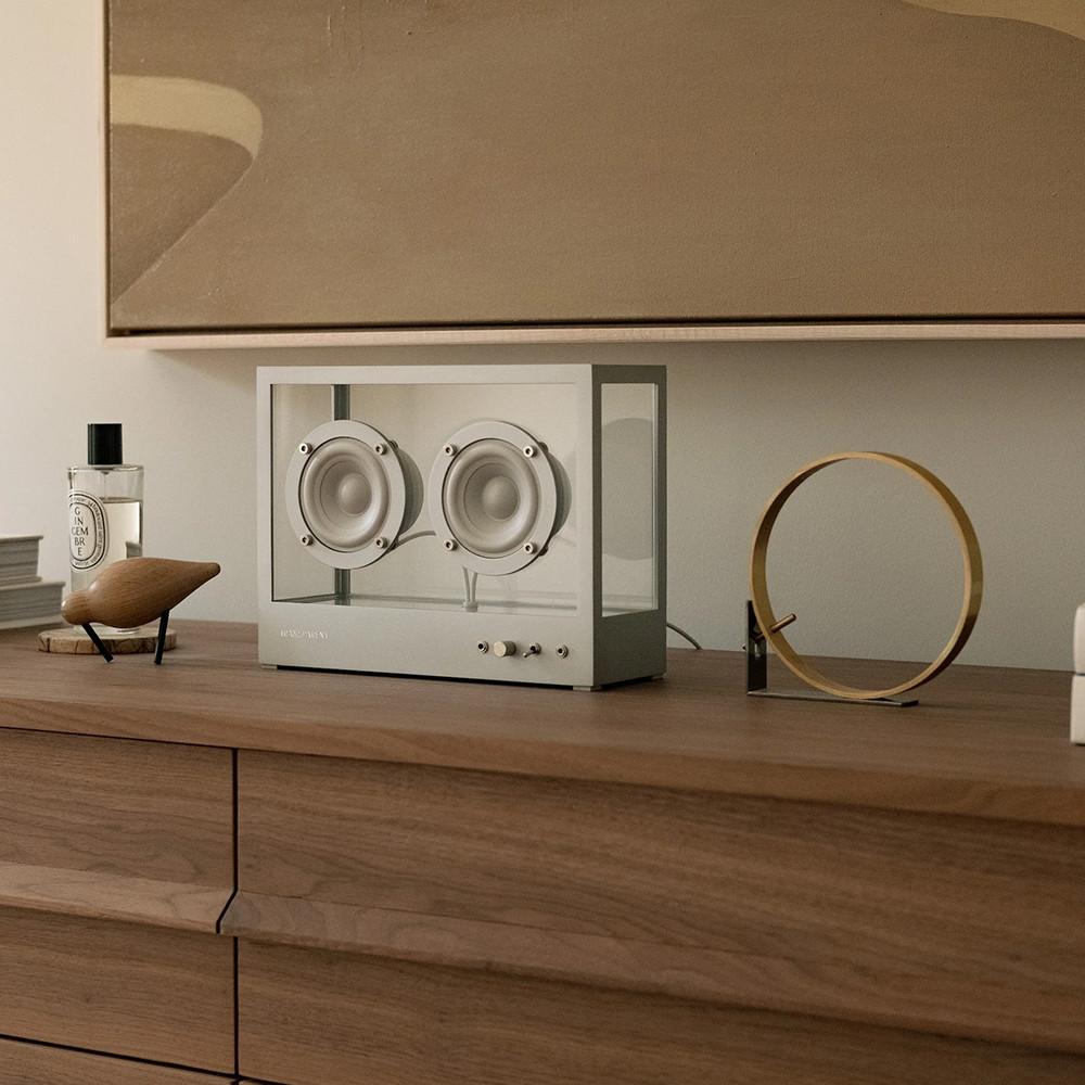 트랜스페어런트 스몰 메탈 투명 블루투스 스피커 TRANSPARENT SPEAKER SMALL METAL