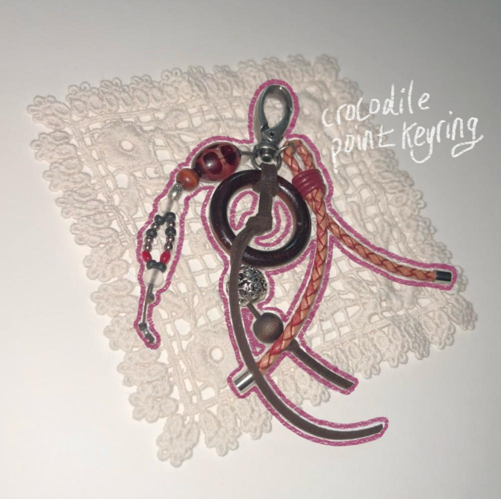 crocodile point keyring