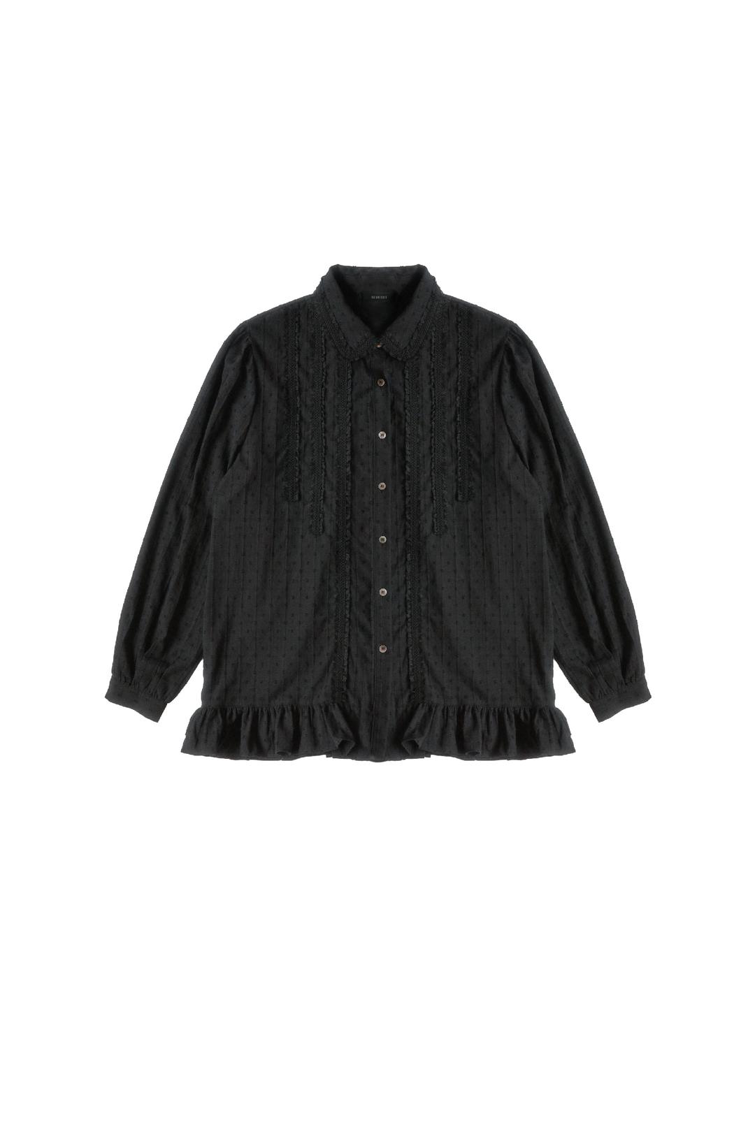 [9월29일예약배송]Bella Lace Blouse (black)