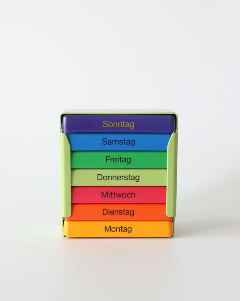 (국내발송)7Days 약케이스 / 독일 데일리 약통 컬러 Medi-7 dispenser