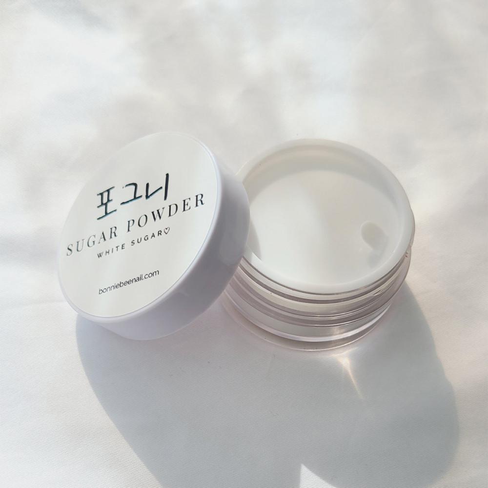 보니비네일 포그니 슈가파우더화이트슈가 블랙슈가슈가글리터 01. white sugar