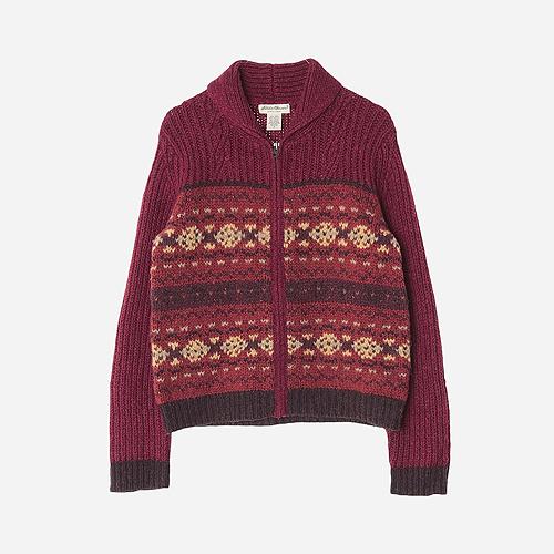 eddie bouer에디바우어 노르딕 집업가디건