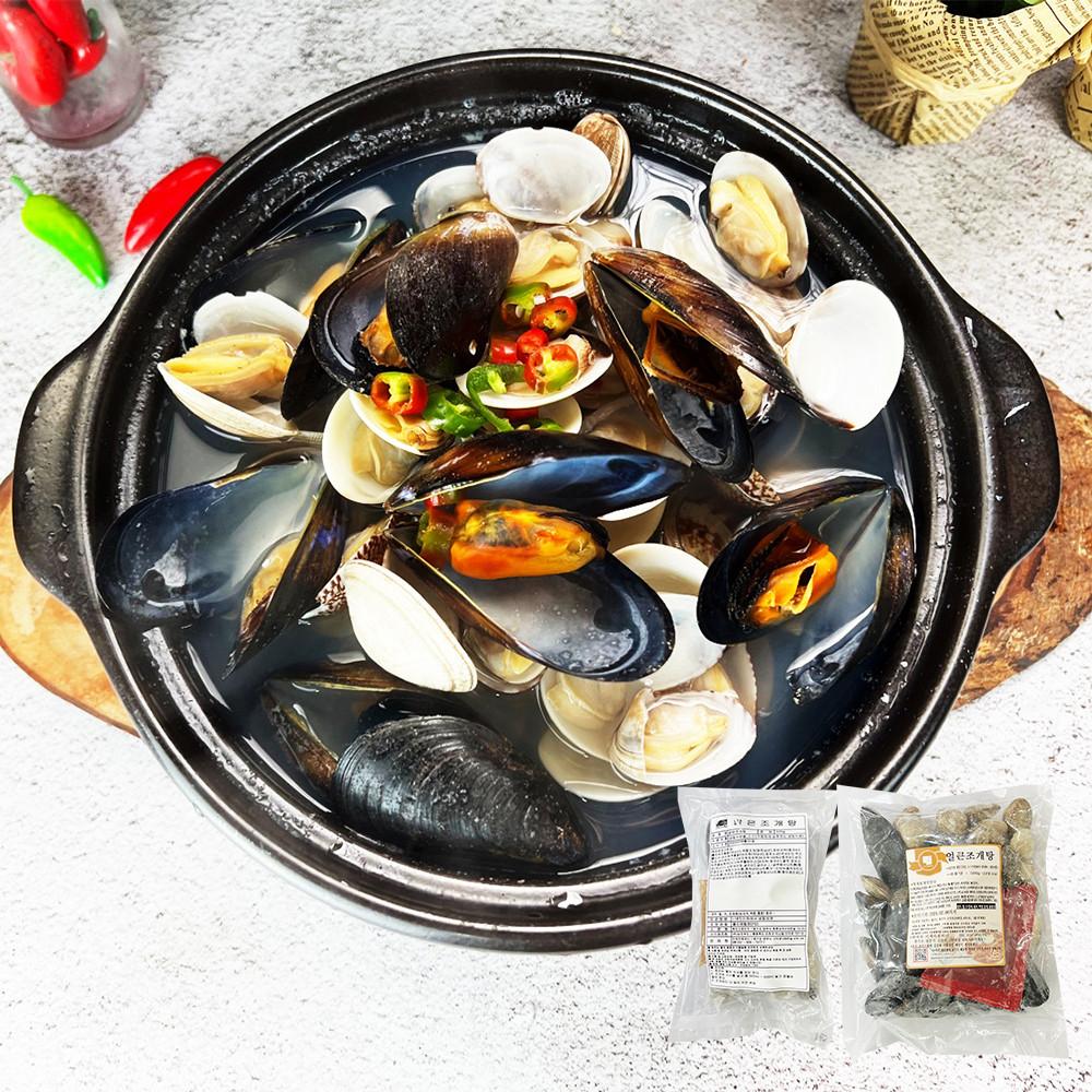 [이제이푸드스토리] 조개 탕 570g 맑은 얼큰 찜