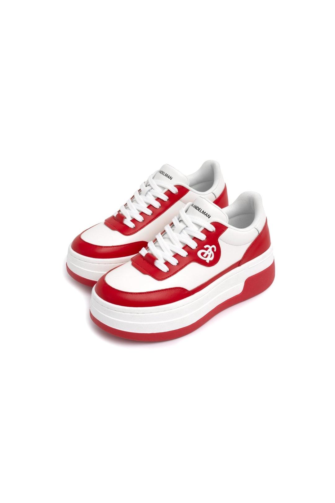 Red Platform Sneaker - 35