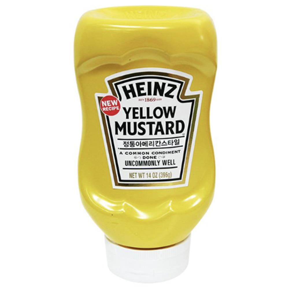 하인즈 옐로우 머스타드 396g, 1개