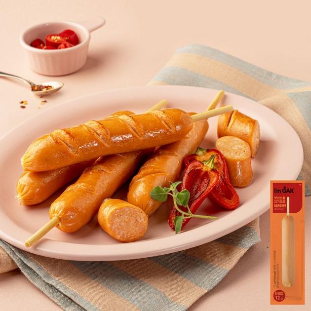 아임닭 맛있는 닭가슴살 매운후랑크 소시지꼬치 12/24/36/48팩