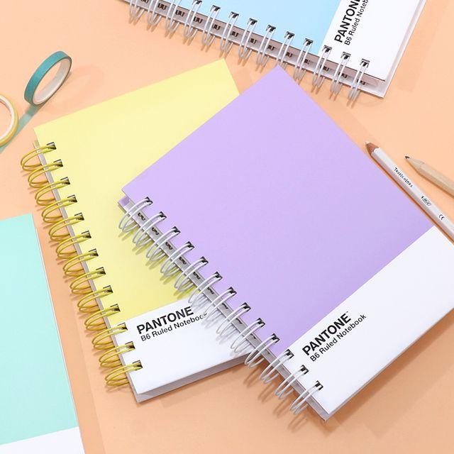 PANTONE 팬톤 B6 미니 스프링 노트 2개 세트