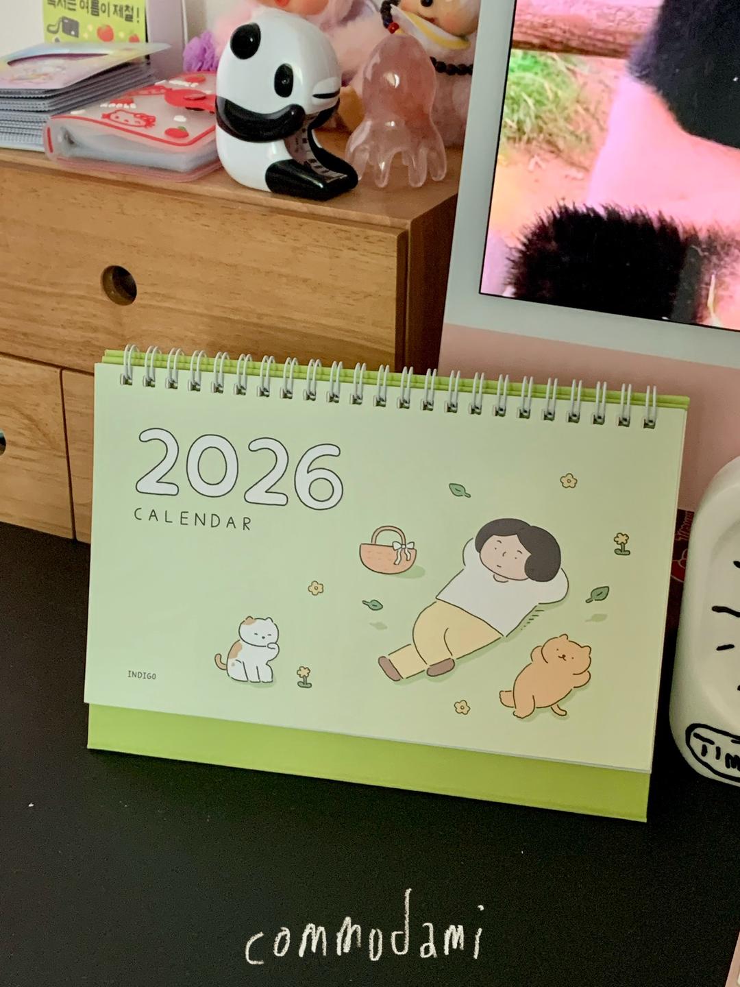 2026 일상 탁상 달력