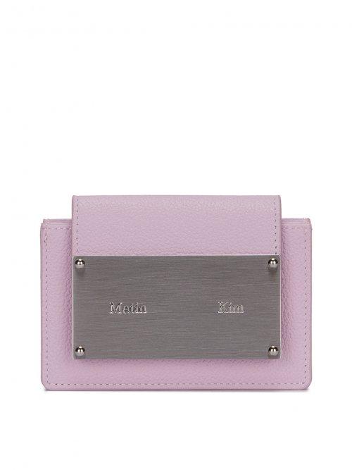 ACCORDION WALLET IN LIGHT VIOLET