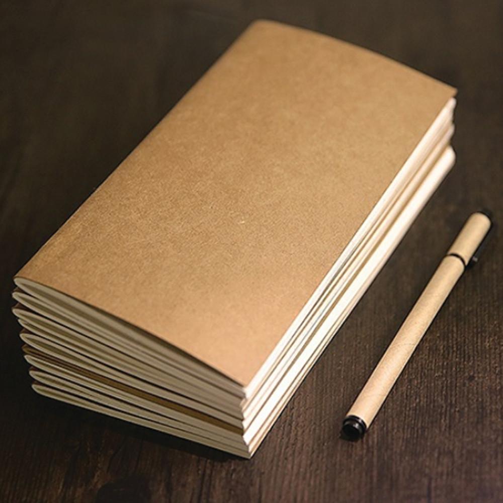 에뚜왈 트래블러스 리필노트 중철제본 100g 다이어리 속지 105mm x 190mm