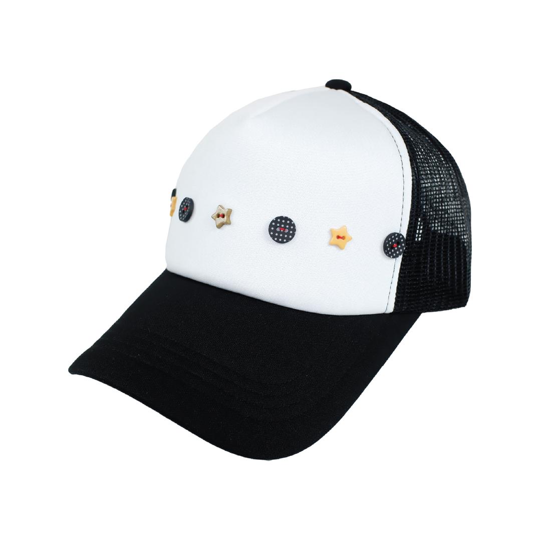 AFTER BUTTON CAP (BLACK)