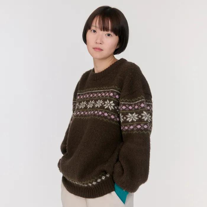 Noah Wool Knit (Brown)