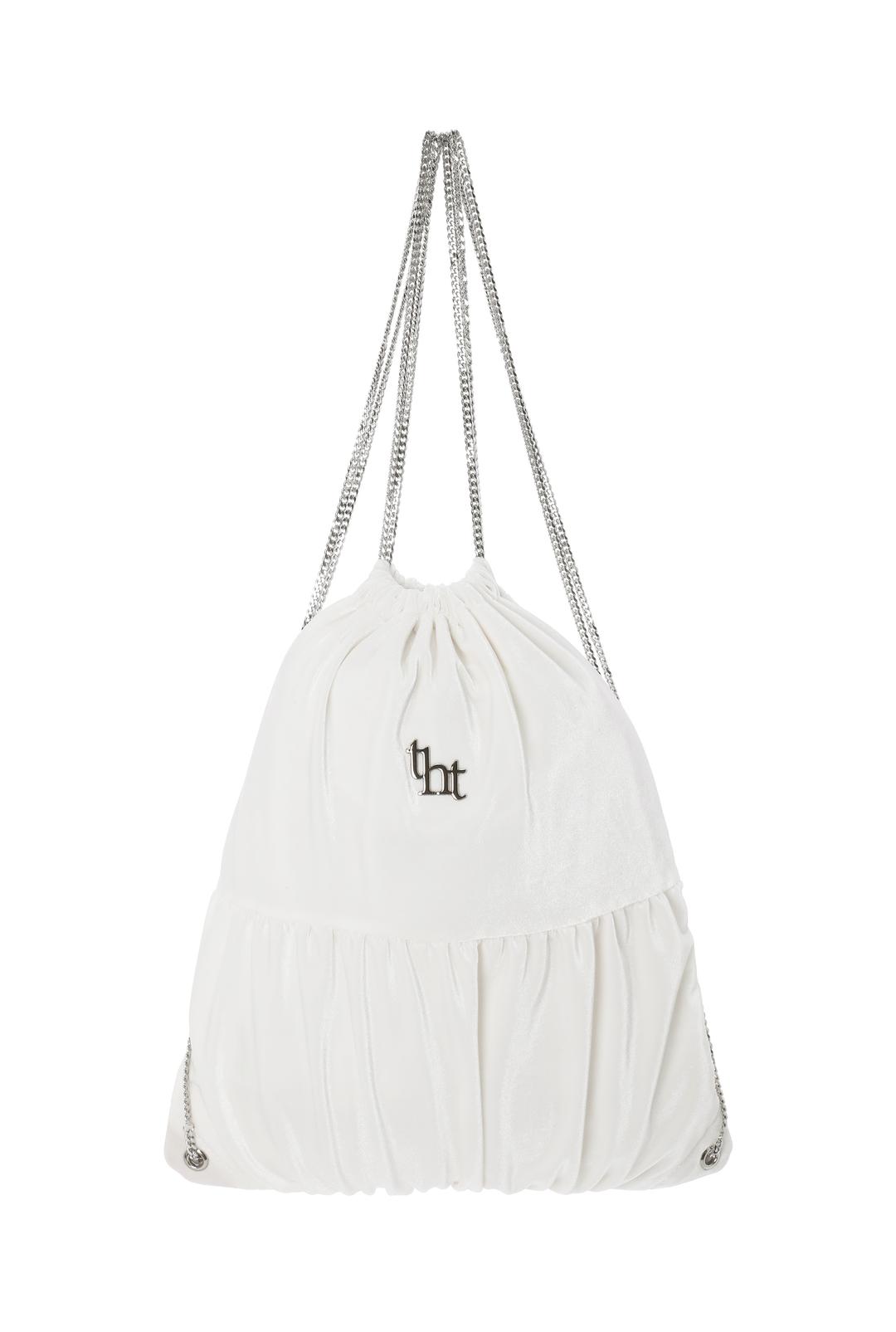 [1st pre-order] tht velvet chain backpack