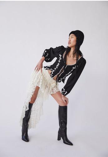 Titania Hand-embroidered Corset Blouse