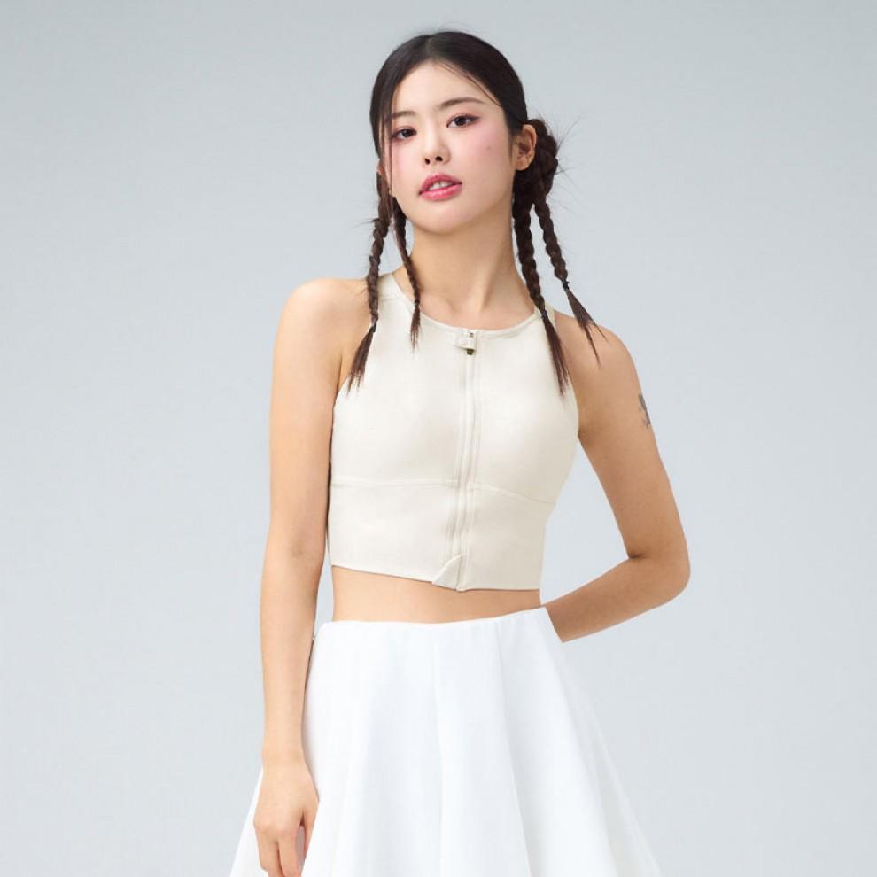하이서포트 하이넥 롱 집업 스포츠브라