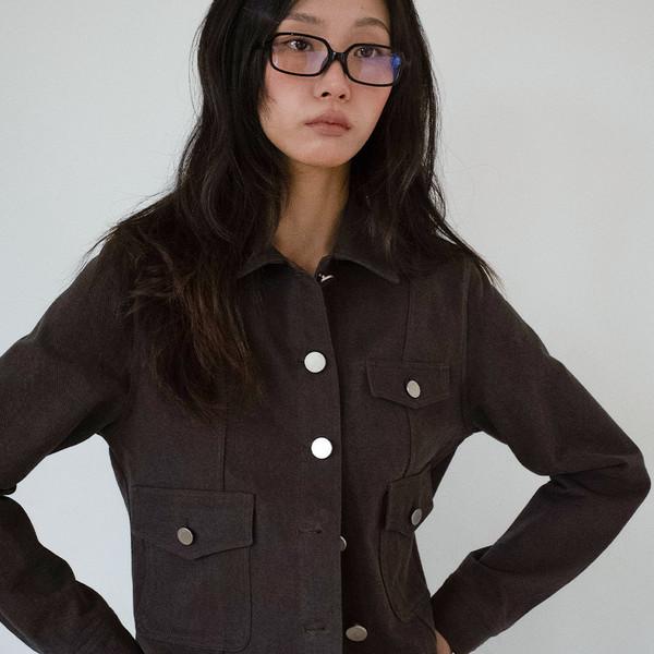 CLASSIC COTTON JACKET (BROWN)