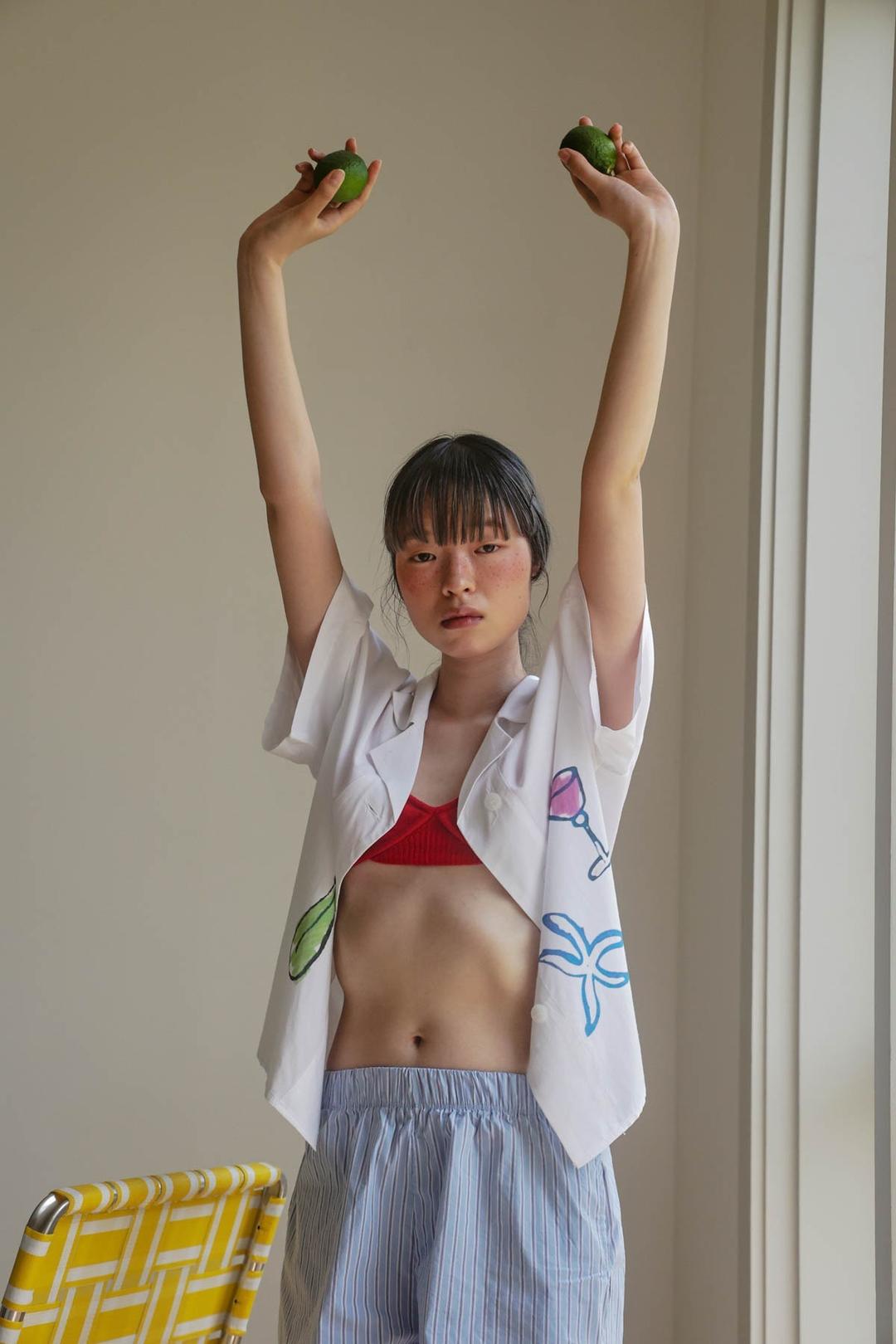 villad shirt / ivory