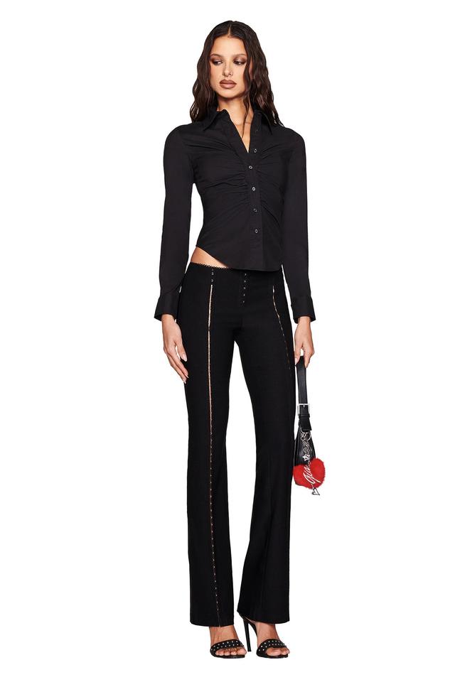 MONICA SHIRT - BLACK