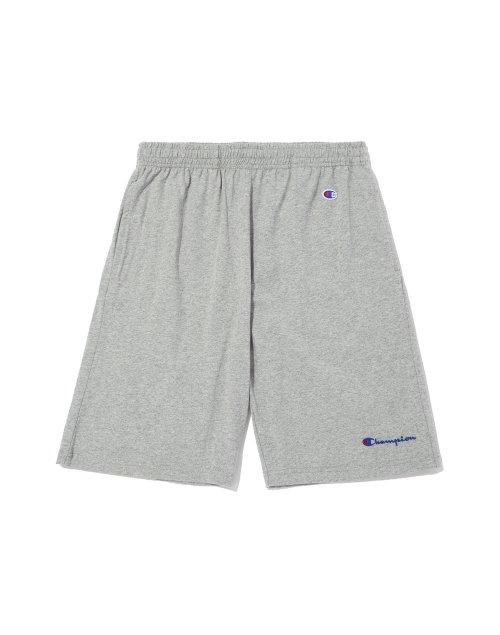 [ASIA][친환경] Champion로고 HVW 숏팬츠 (NORMAL GREY) CKPA3E011G2